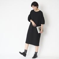 SAIFUKU/ふんわりスリーブワンピース